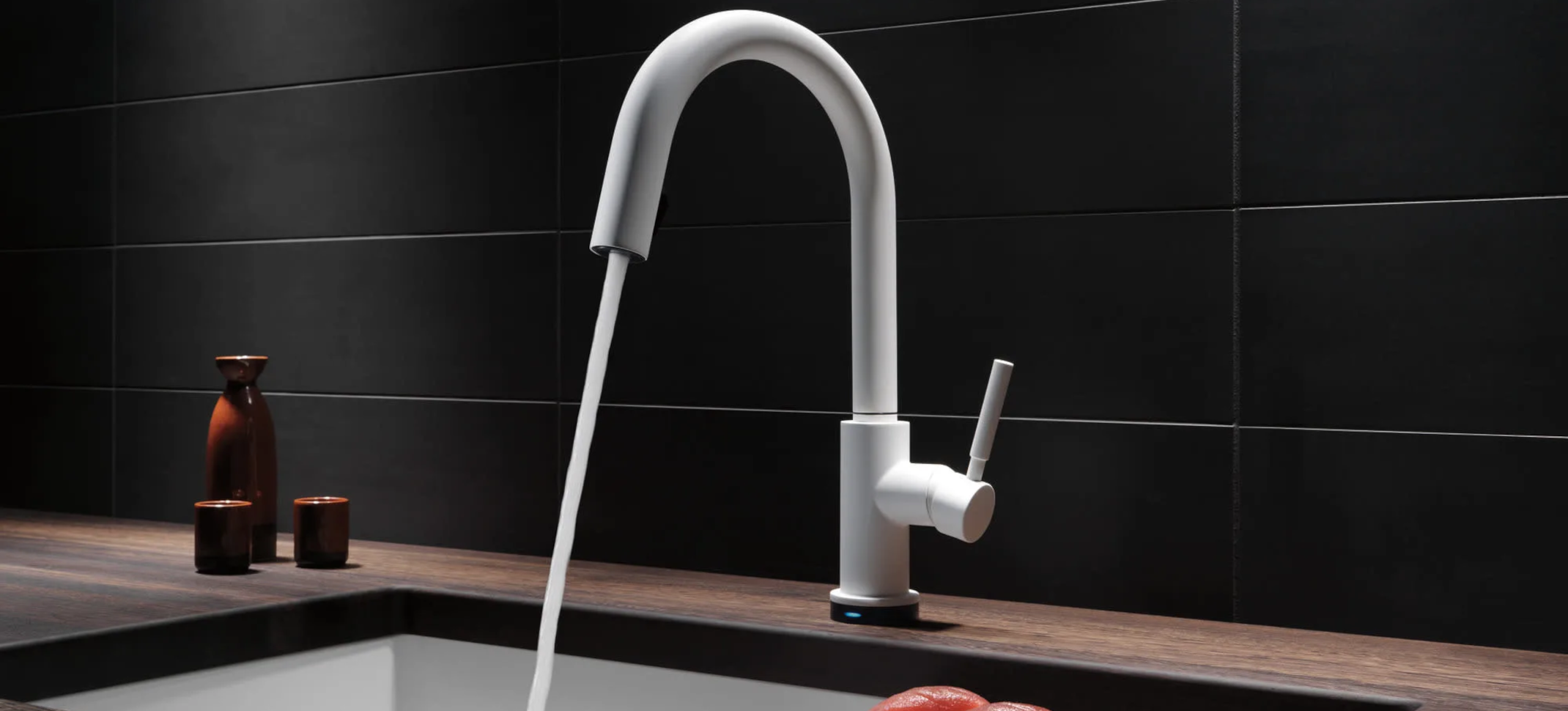 Brizo 64020LF-SS Solna SmartTouch Pull-Down Kitchen Faucet: Stainless