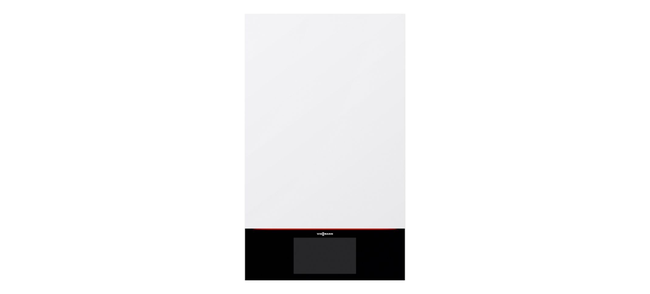 The Pennco Silver 15B-175K 7 Zone Natural Gas Boiler on a white background